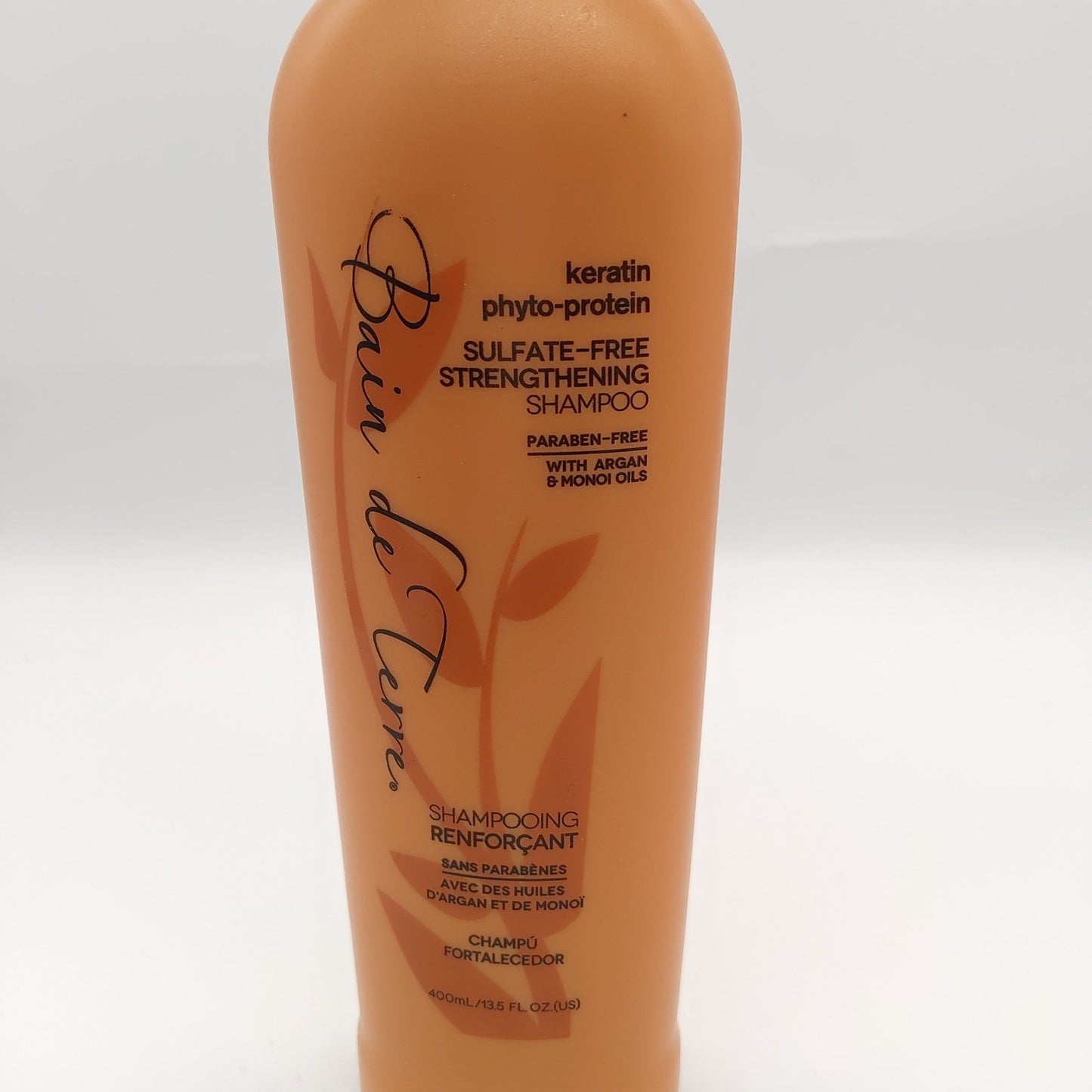 The Bain de Terre Keratin Phyto - Protein Sulfate - Free Strengthening Shampoo 13.5 fl oz - VIP Extensions