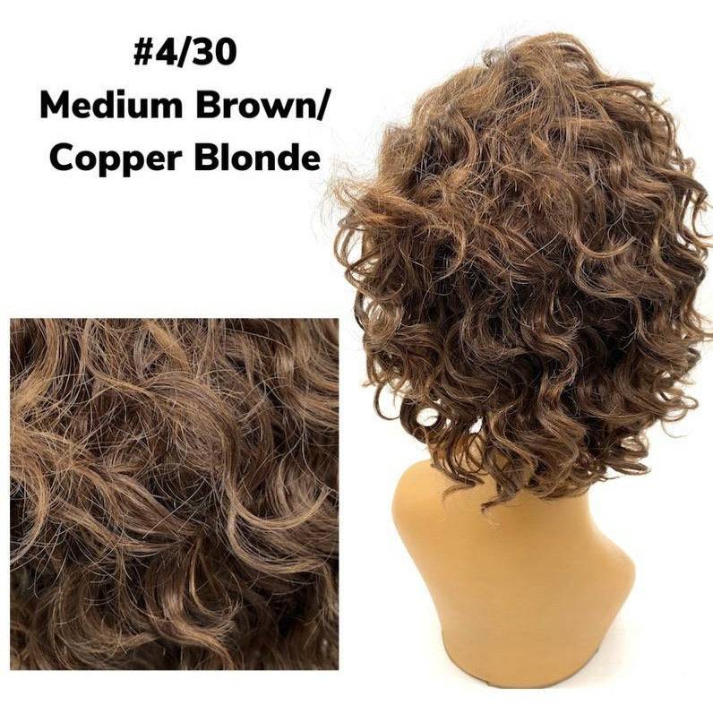 Unique 100% Human Hair Full Wig/ Style 30349 - VIP Extensions