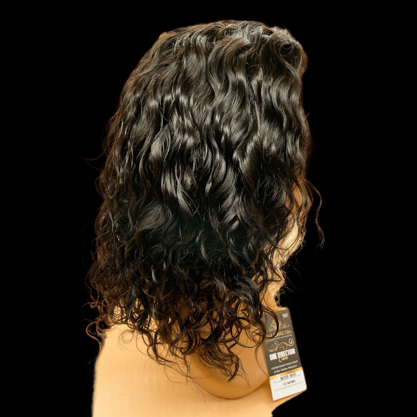 Valerie 10A Full Lace wig 360 One Direction Cuticle Water Wave 18'' - VIP Extensions