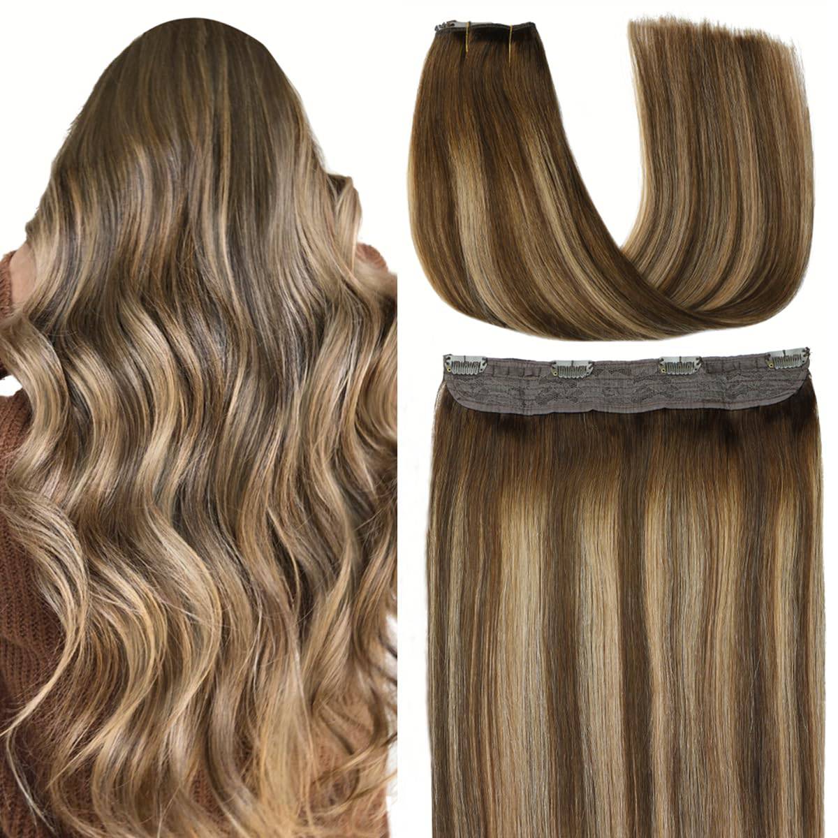 VIP BandX Halo / Silky Straight 18" with Clip - VIP Extensions