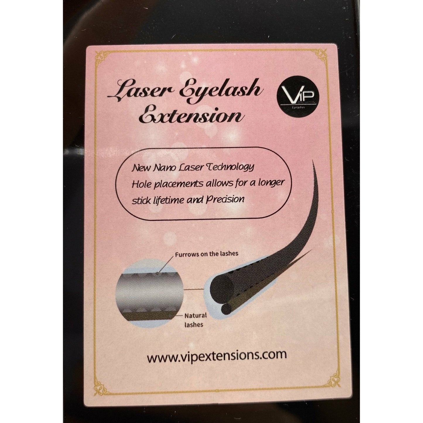 VIP Eyelashes - Faux Mink Lash Extension 12 lines 0.20mm D - VIP Extensions