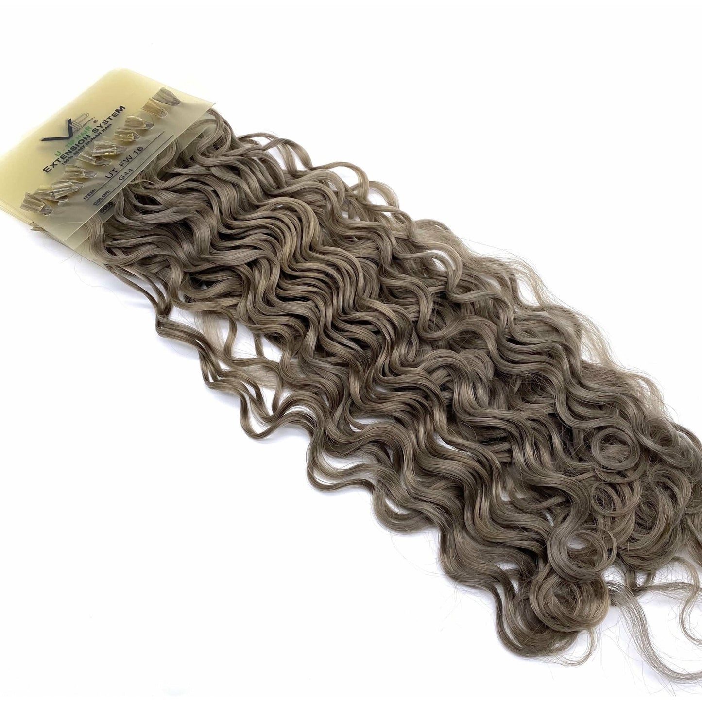 VIP U - Tip System / Curly 18" - VIP Extensions