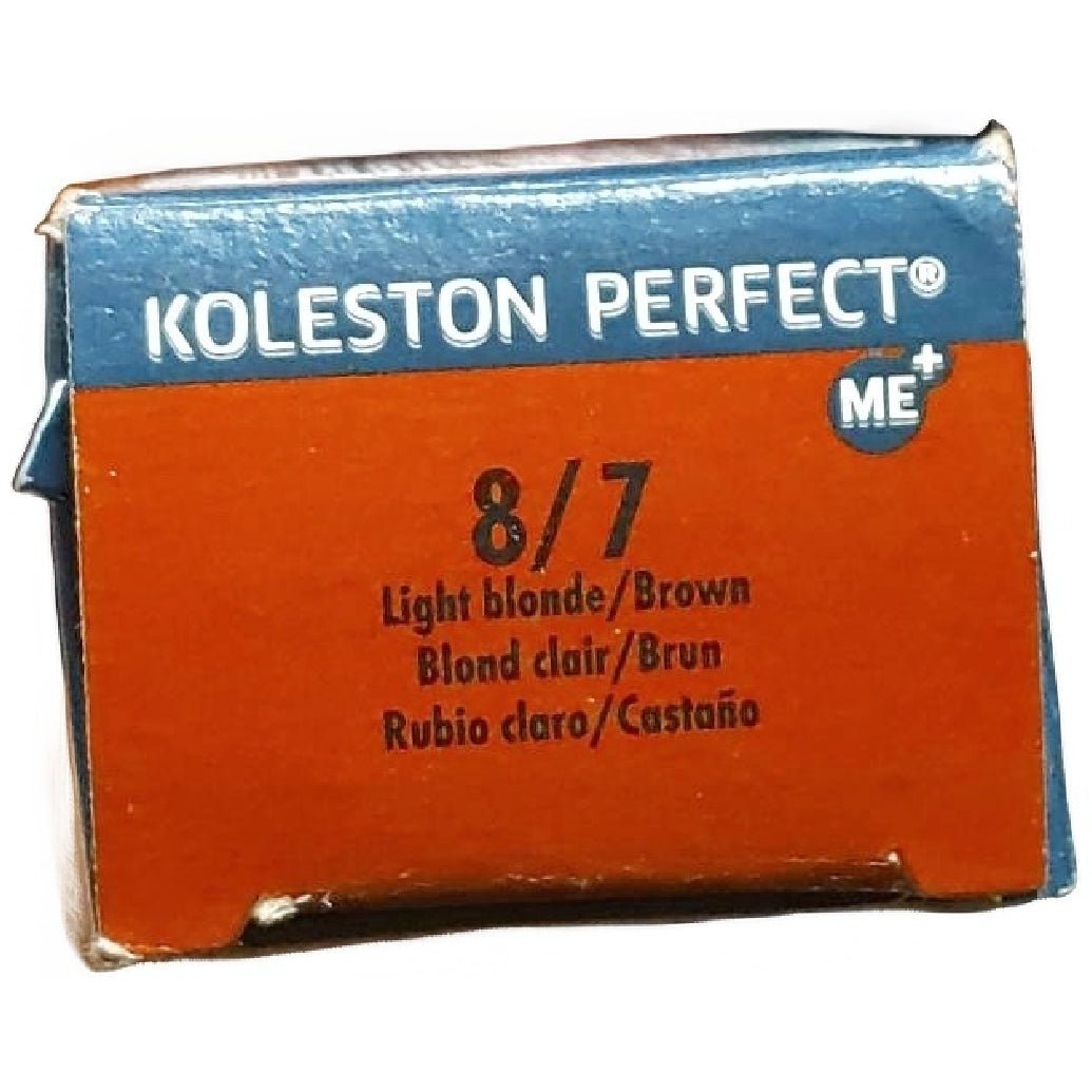 Wella Koleston Perfect Me+ Permanent Crème Hair Color 8/7 Light blonde/Brown - VIP Extensions