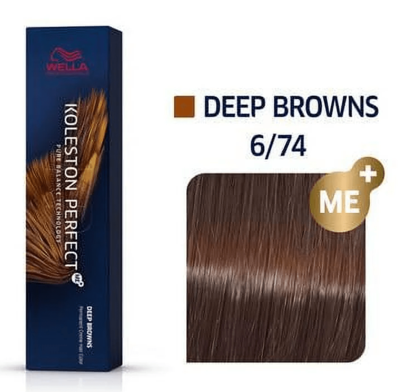 Wella Koleston Perfect Me+ Permanent Hair Color Cream 2 Oz 6/74 - VIP Extensions