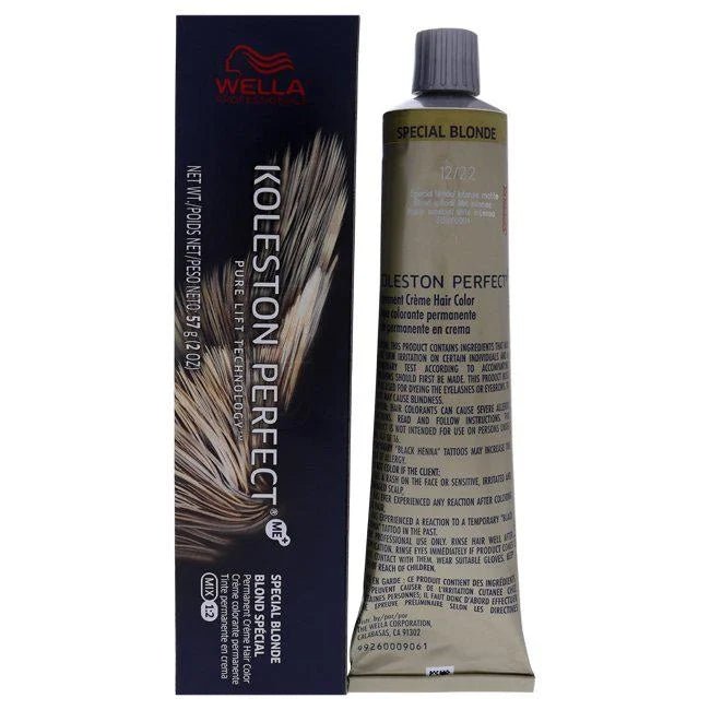 Wella Koleston Perfect Permanent Me+ Crème Hair Color 12/22 Special Blonde/Intense Matte - VIP Extensions