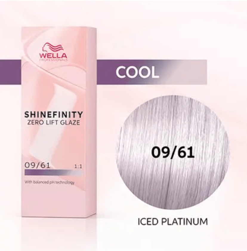 Wella Professionals Shinefinity Hair Color Very Light Blonde Violet ASH 09/61 - VIP Extensions