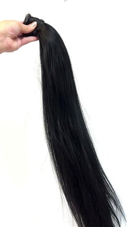 VIP PONYTAIL / Silky 24" (100 grams) 100% Human Hair