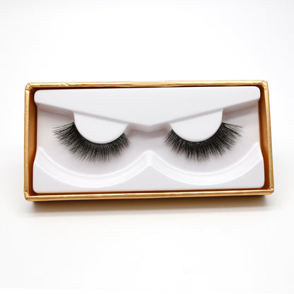 VIP Eyelashes - 3D Faux Mink Invisible Band - BeautyGiant USA