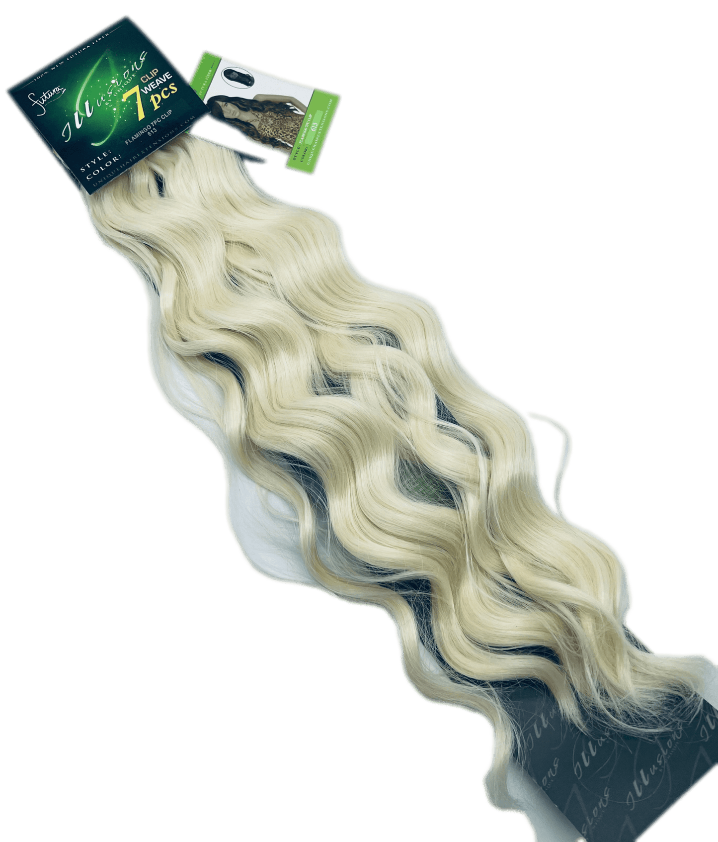Illusions Collection Flamingo Clip Clip On (7 pieces) - VIP Extensions