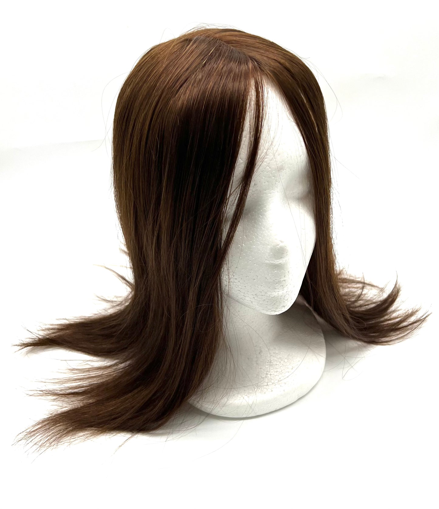 Cuticle Remy Human Hair Toppers Silk Base Women Toupee - VIP Extensions