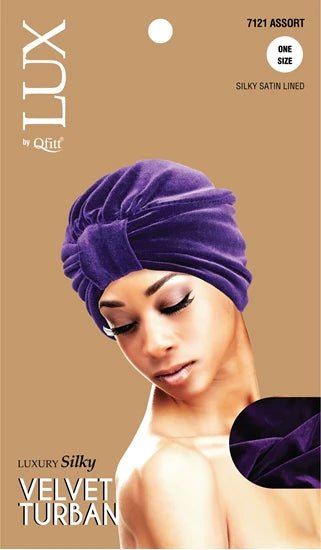 LUX by Qfitt Velvet Turban - VIP Extensions