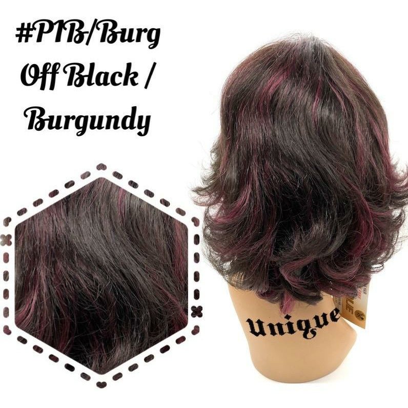 Unique's 100% Human Hair Full Wig / Style "A6" - VIP Extensions