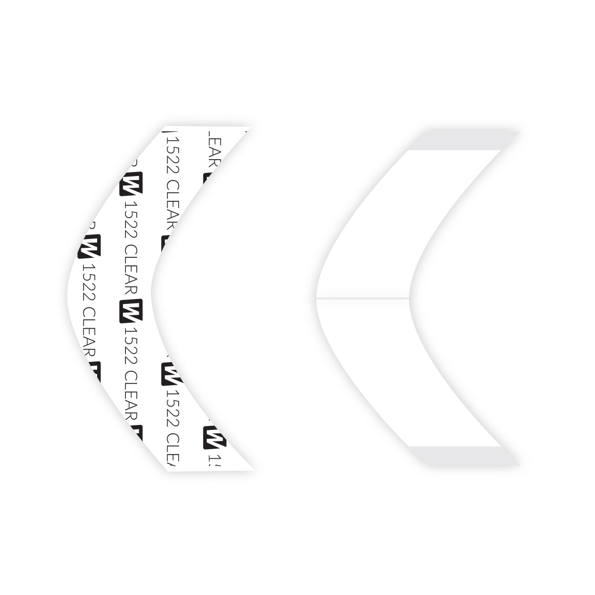 Walker Tape 1522 CLEAR TAPE CONTOURS AND MINIS - VIP Extensions