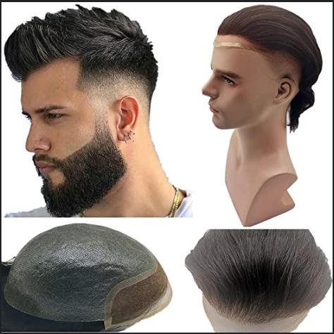 Toupee for Men 100% Human Hair - VIP Extensions