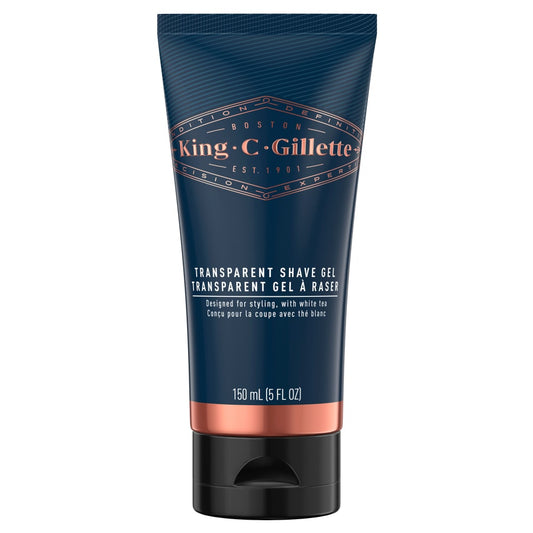 King C. Gillette Transparent Shave Gel 5 oz
