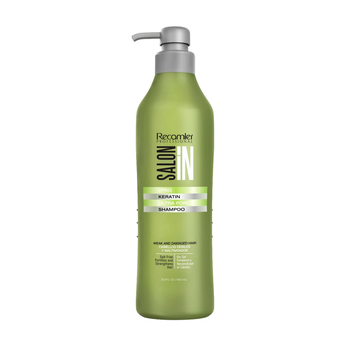 Recamier Salon In Keratin Ultra Force Shampoo 33.8 oz