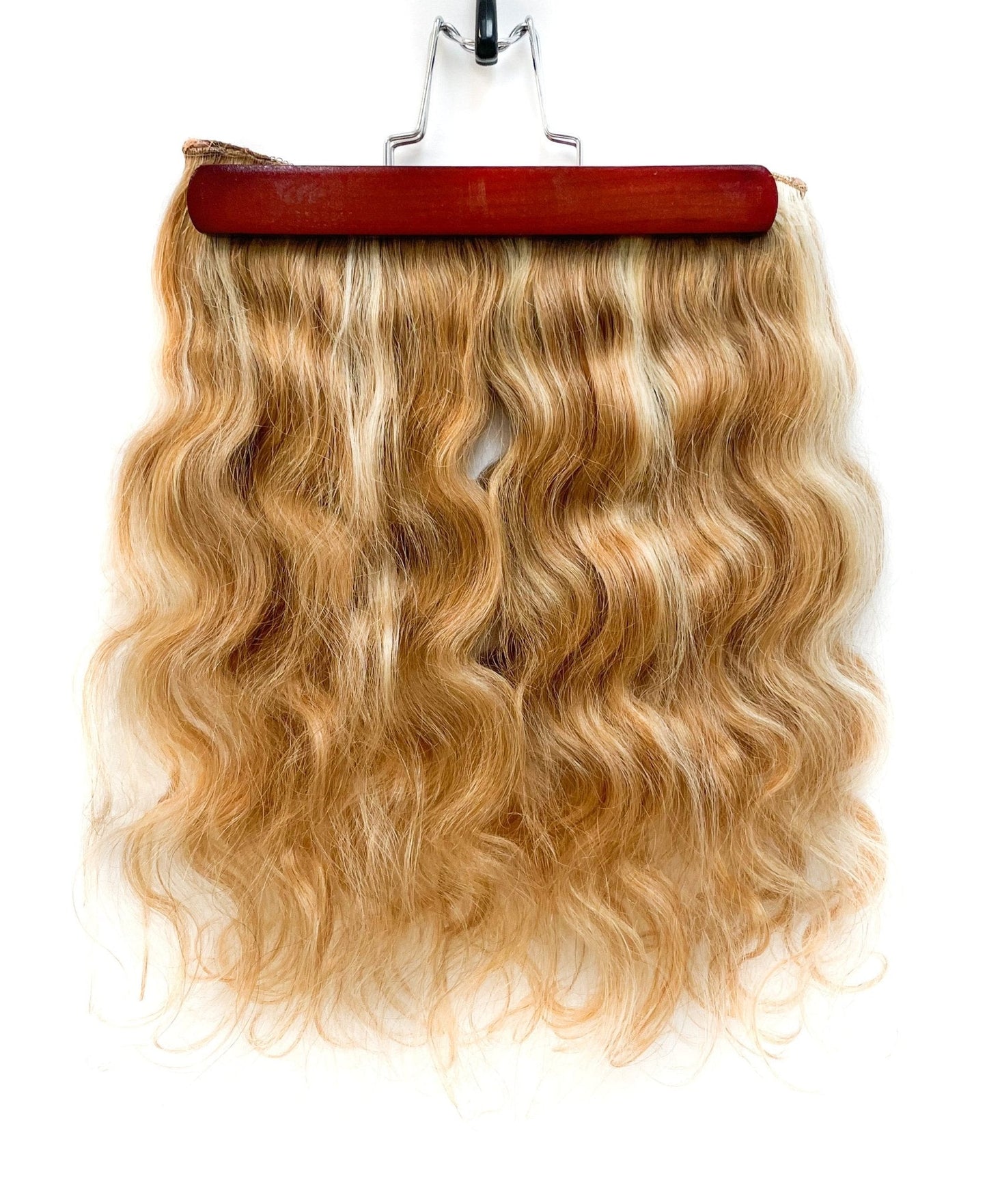 100% Human Hair Vip Brand BandX Halo Body Wave 18'' with Clip - VIP Extensions