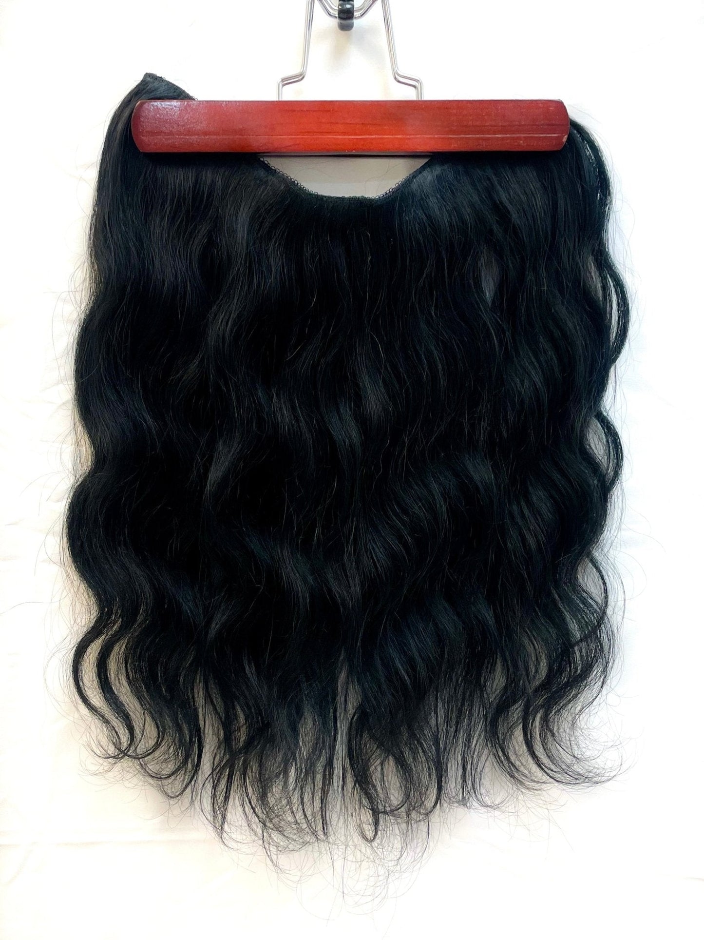 100% Human Hair Vip Brand BandX Halo Body Wave 18'' with Clip - VIP Extensions