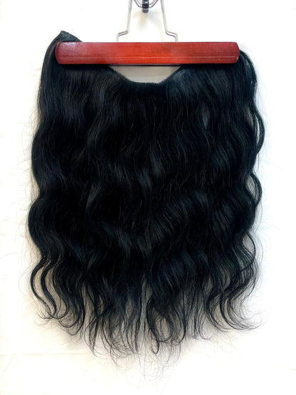 100% Human Hair Vip Brand BandX Halo Body Wave 18'' with Clip - VIP Extensions