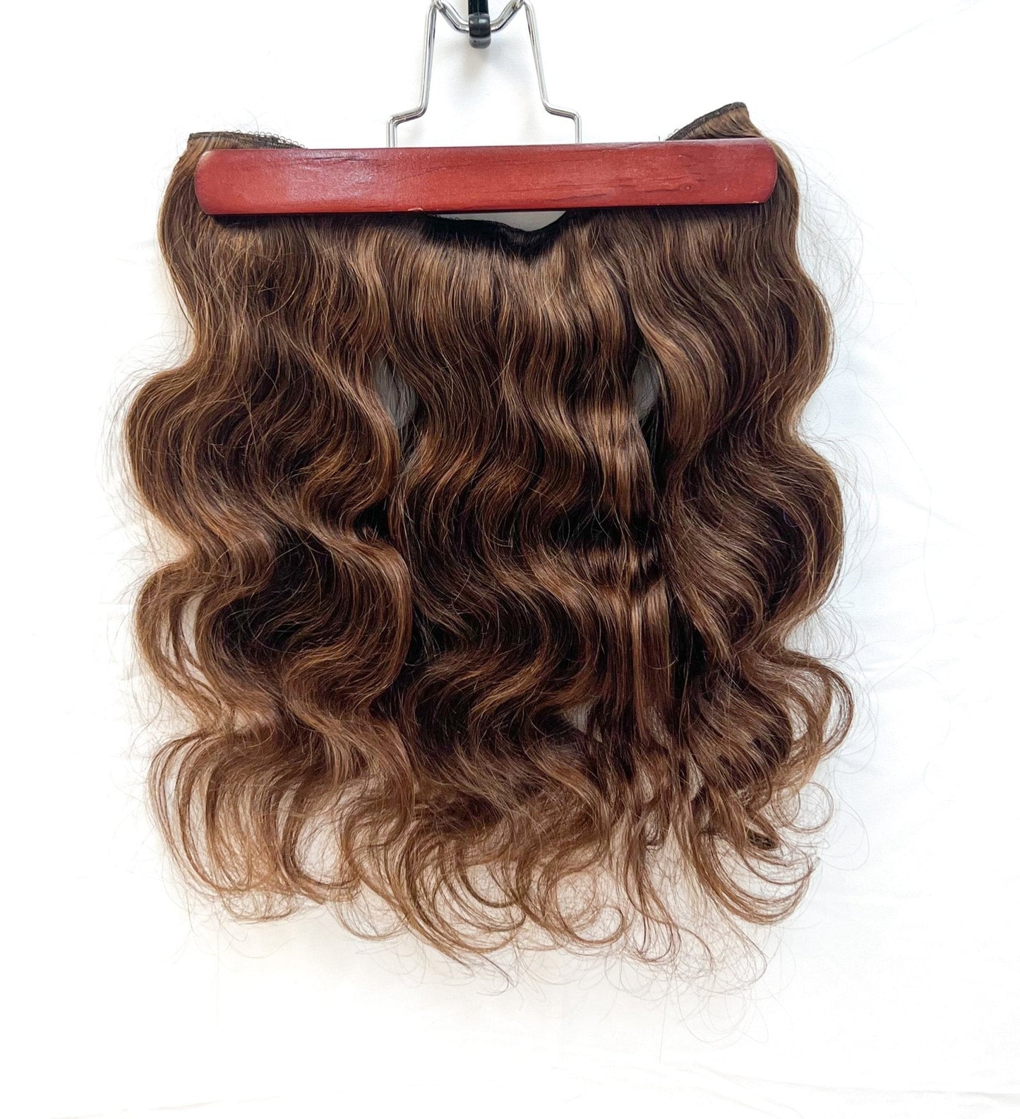 100% Human Hair Vip Brand BandX Halo Body Wave 18'' with Clip - VIP Extensions