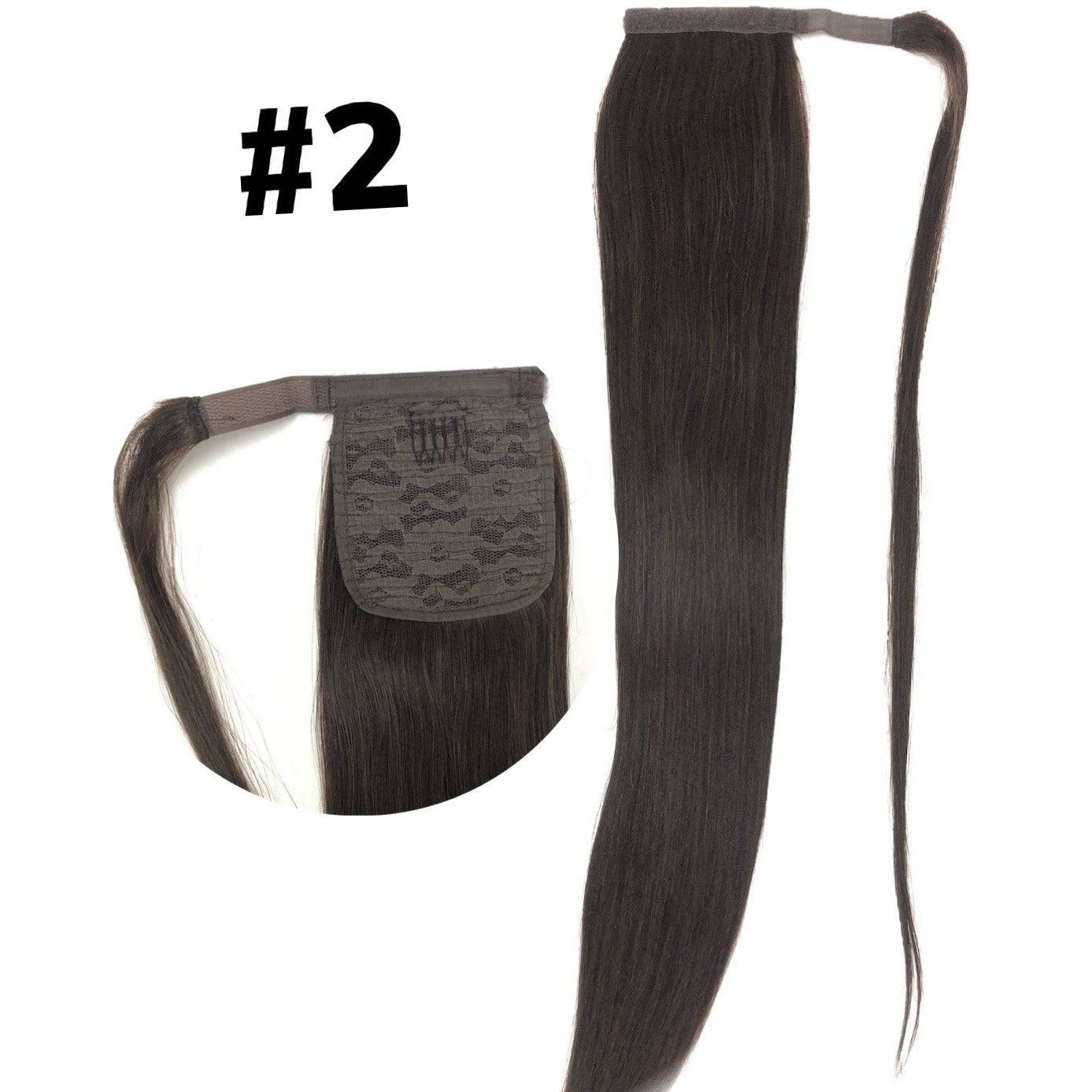 VIP PONYTAIL / Silky 24" (100 grams) 100% Human Hair - VIP Extensions