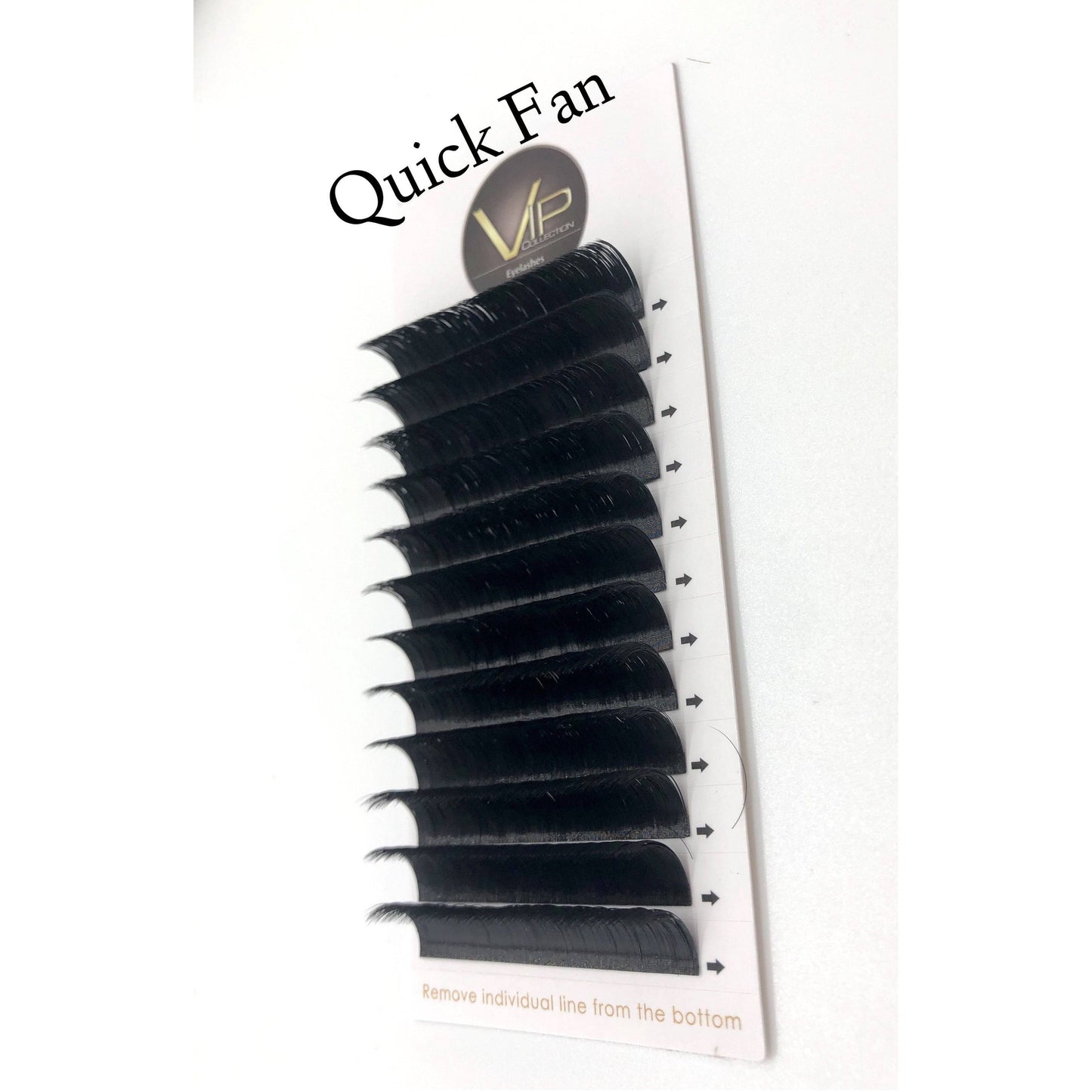 VIP Quick Fan Lash Extensions - 12 lines 0.07 D Curl - VIP Extensions