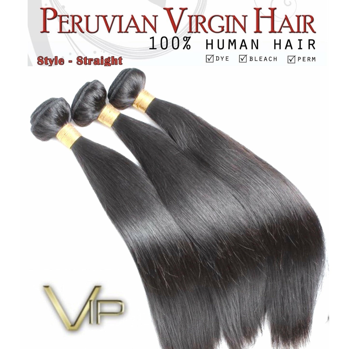 VIP Collection Peruvian Virgin Hair Bundles - VIP Extensions