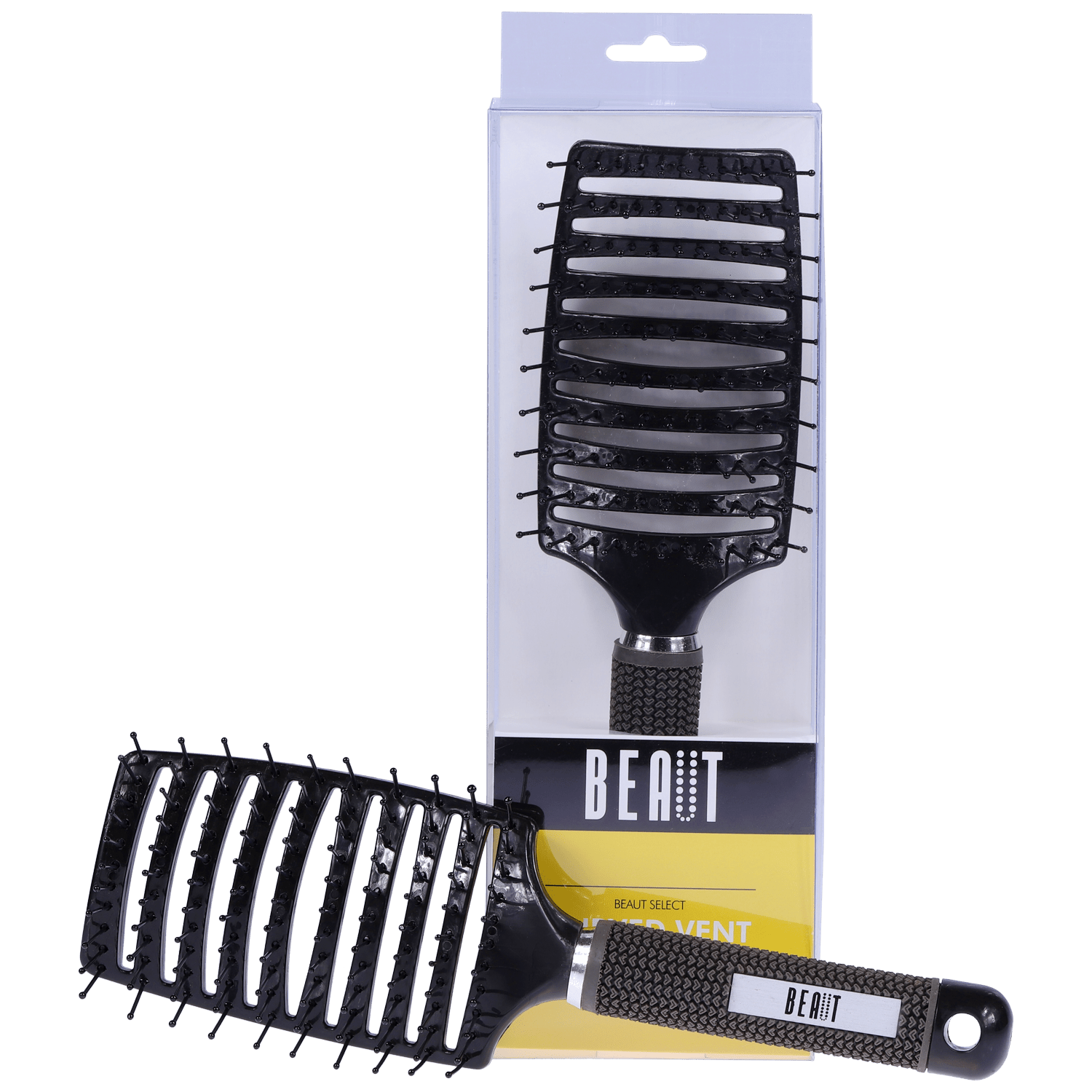 BEAUT SELECT CURVED VENT BRUSH/STYLING BRUSH - VIP Extensions