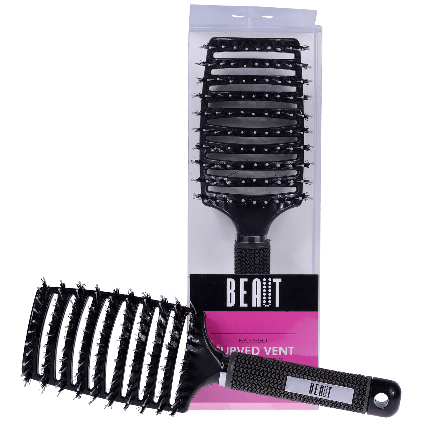 BEAUT SELECT CURVED VENT BRUSH/STYLING BRUSH - VIP Extensions