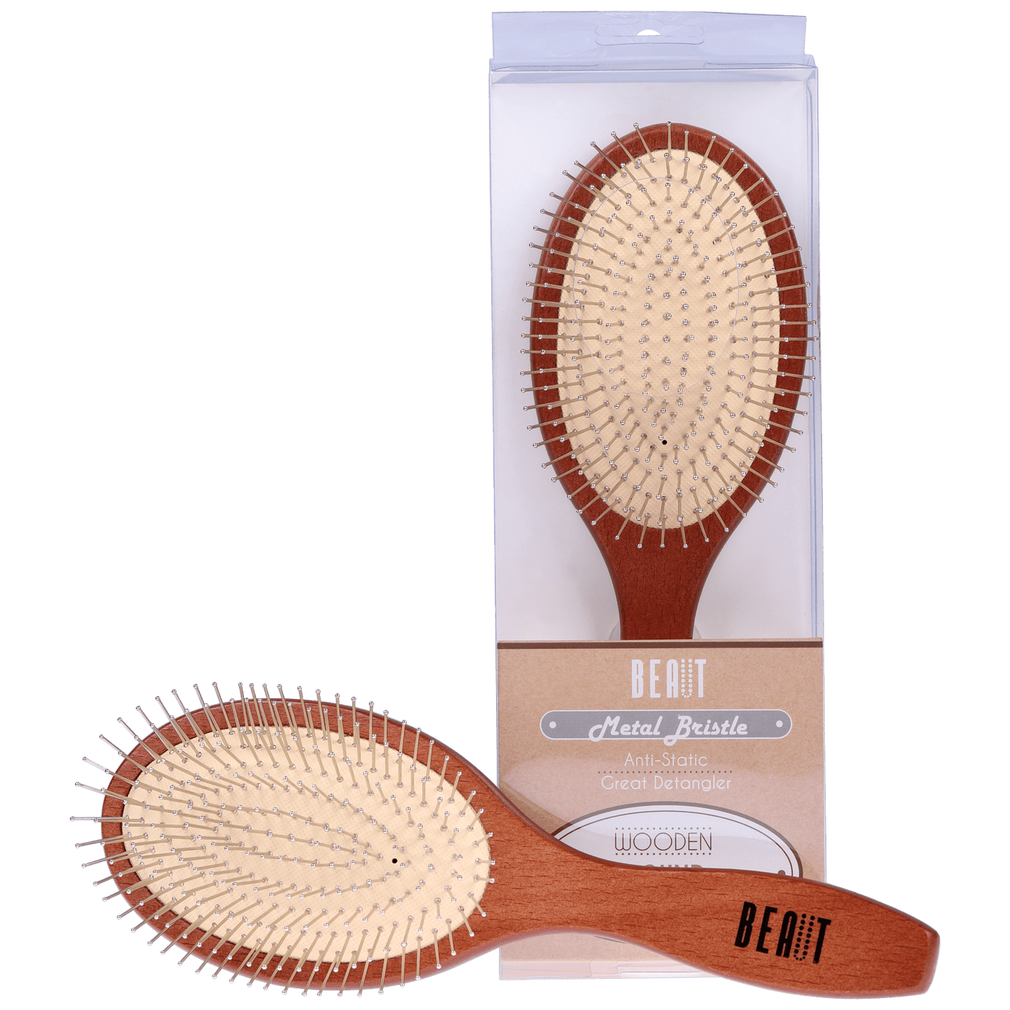 BEAUT WOODEN CUSHION BRUSH - VIP Extensions