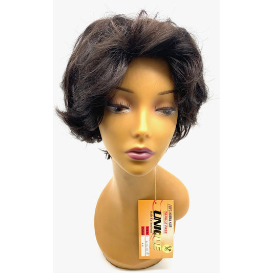 Unique 100% Human Hair Full Wig/ Style #32792 - VIP Extensions