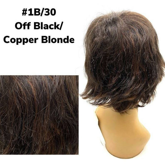 Unique 100% Human Hair Full Wig/ Style #30078 - VIP Extensions