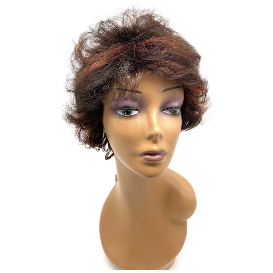 Unique 100% Human Hair Full Wig/ Style #32011 - VIP Extensions