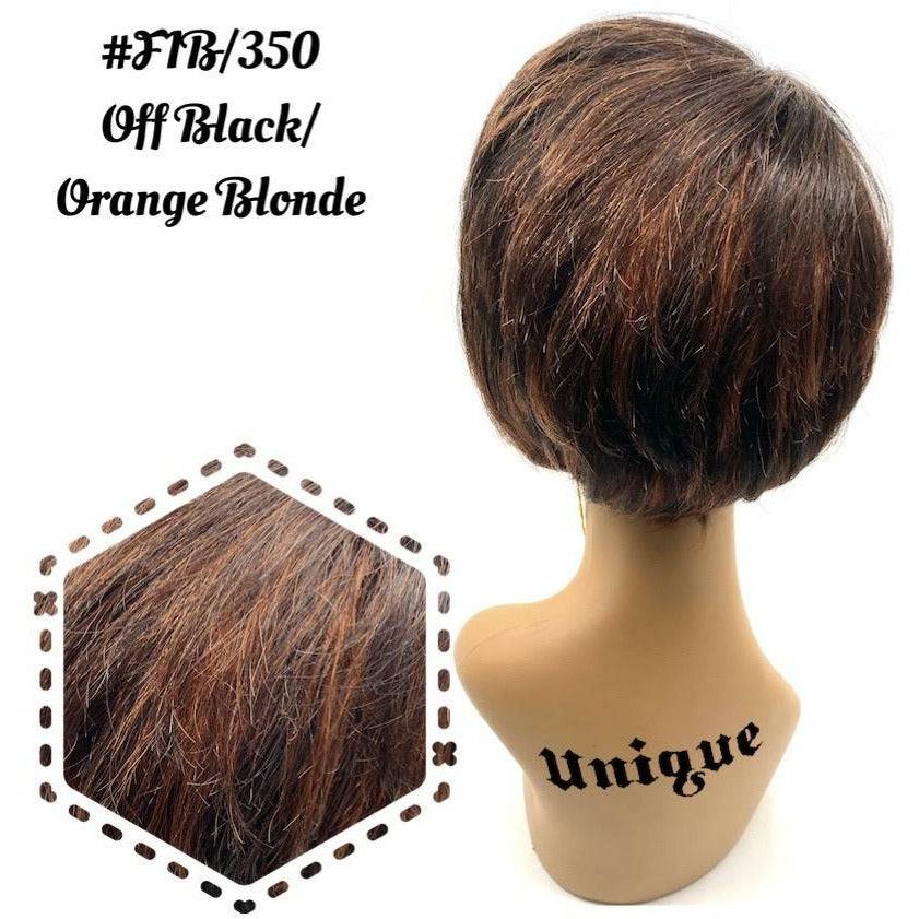 Unique 100% Human Hair Full Wig/Style Style A9 - VIP Extensions
