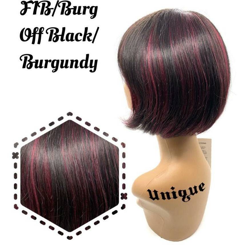 Unique's 100% Human Hair Full Wig / Style "B" - VIP Extensions