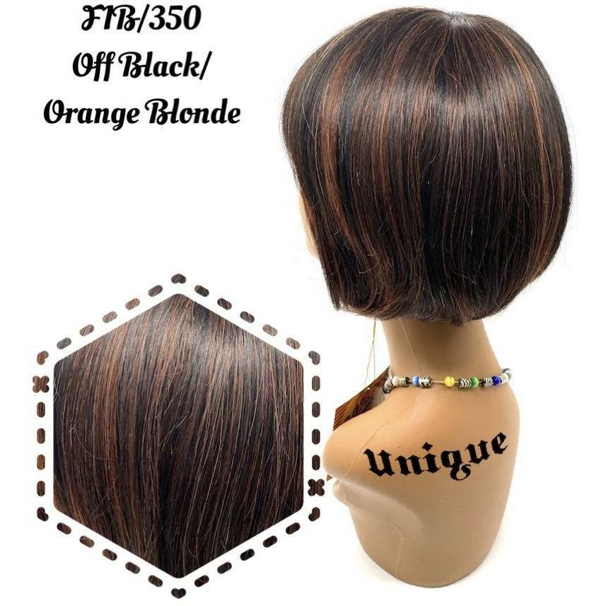 Unique's 100% Human Hair Full Wig / Style "B" - VIP Extensions