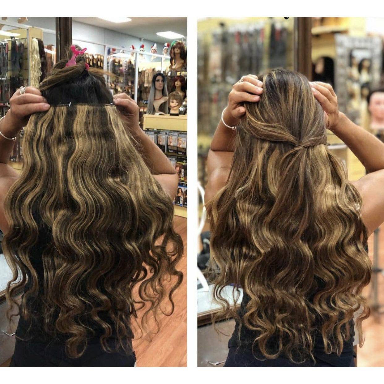 VIP BandX Halo /  Body Wave 24" with Clip - VIP Extensions