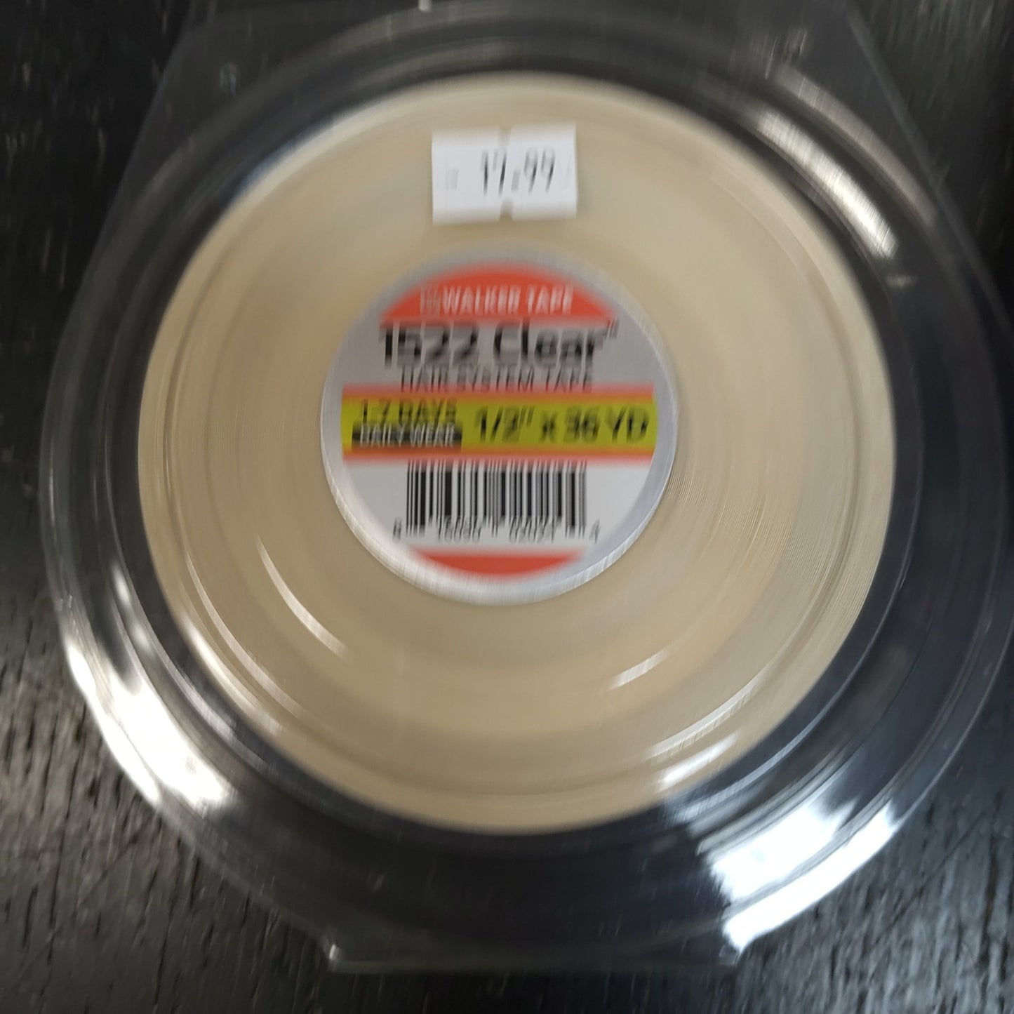 1522 Clear Tape Roll 1/2" by 36 yard - VIP Extensions