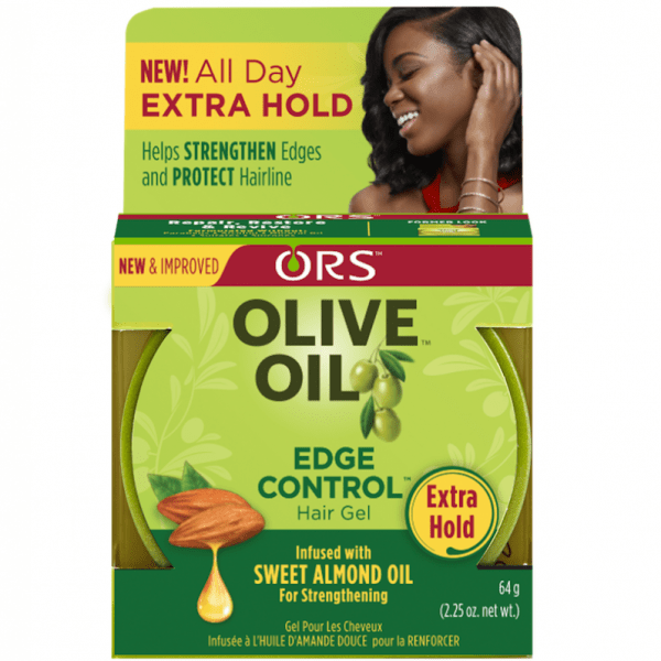 OLIVE OIL EDGE CONTROL HAIR GEL - EXTRA HOLD 2.25 OZ - VIP Extensions