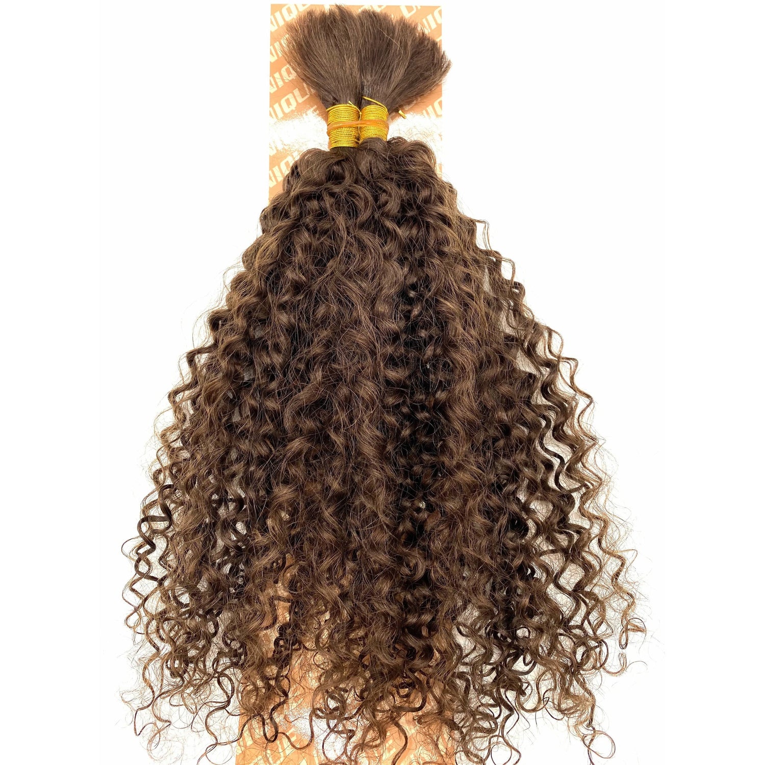 Unique's Human Hair Jerri Curl Bulk 18 Inch - VIP Extensions