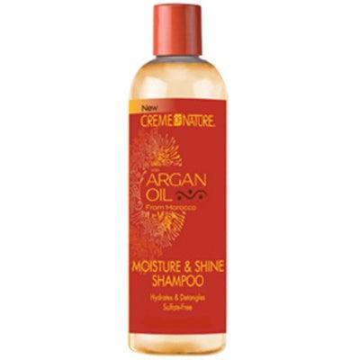 CREME OF NATURE ARGAN OIL 12 OZ SULFATE FREE SHAMPOO - VIP Extensions