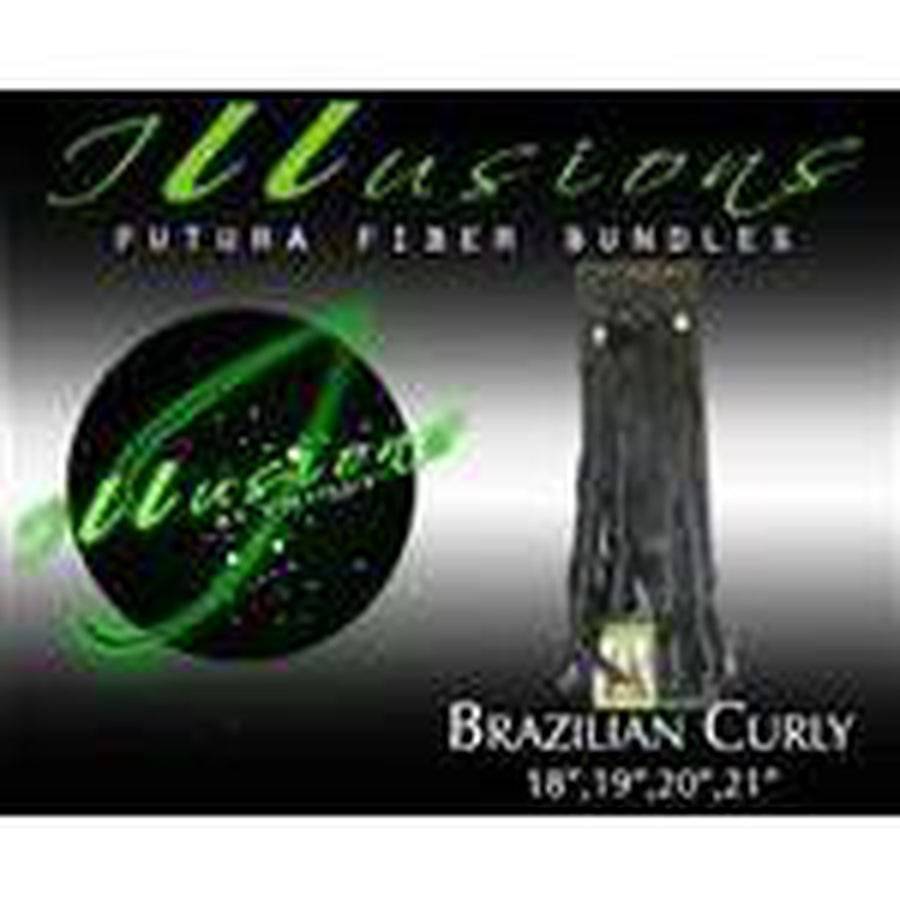 Illusions Brazilian Curly Bundle with Closure (4 pieces) - VIP Extensions