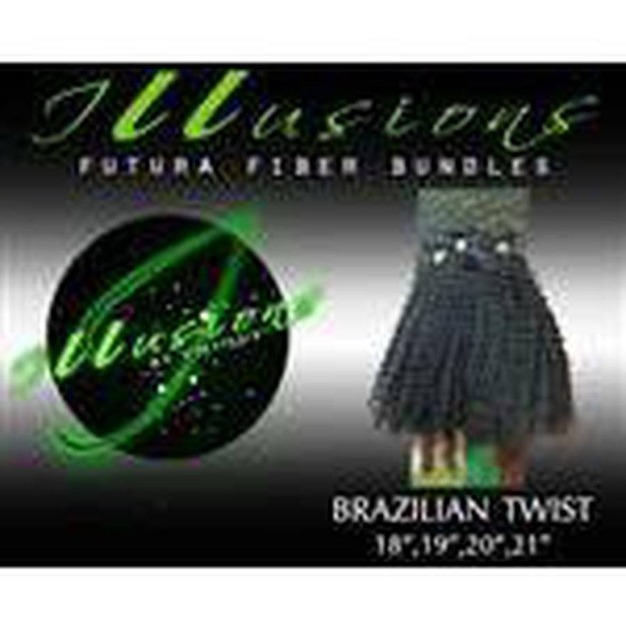 Illusions Brazilian Twist Bundle with Closures (4 pieces) - VIP Extensions