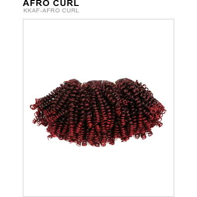Unique's Kanekalon Afro Curl — verified item included in Pallet #219 - Lot of Hair - Variety of Styles and Colors