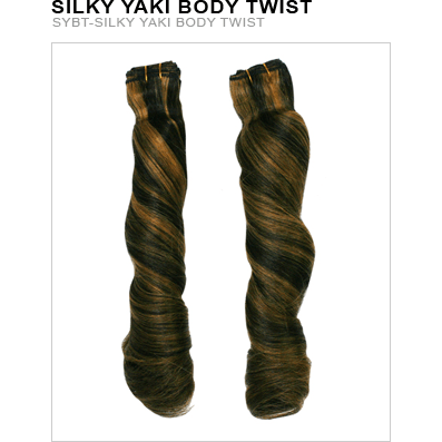 Unique Human Hair Silky Yaki Body Twist 14 Inch - VIP Extensions