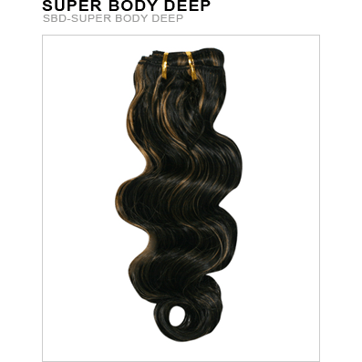 Unique's Human Hair Super Body Deep 14 Inch - VIP Extensions