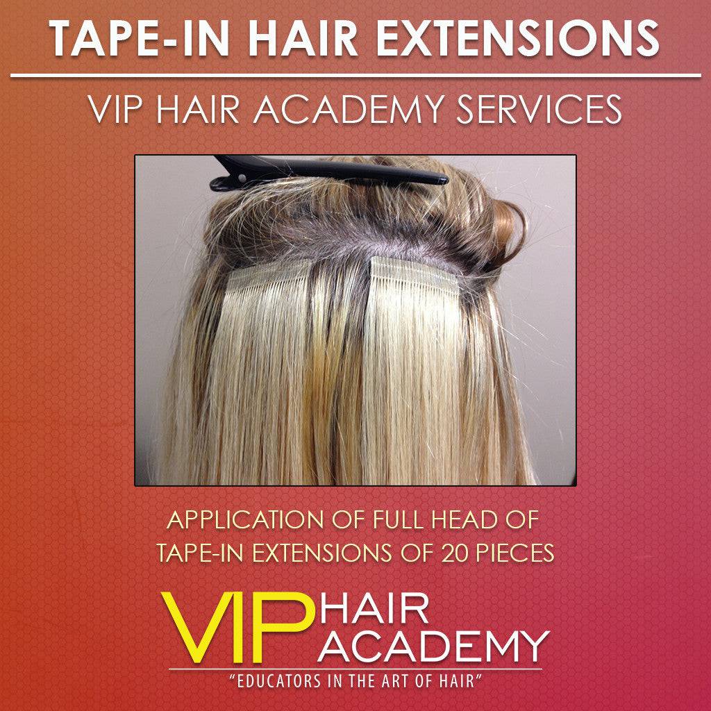 Tape-In Extensions - VIP Extensions