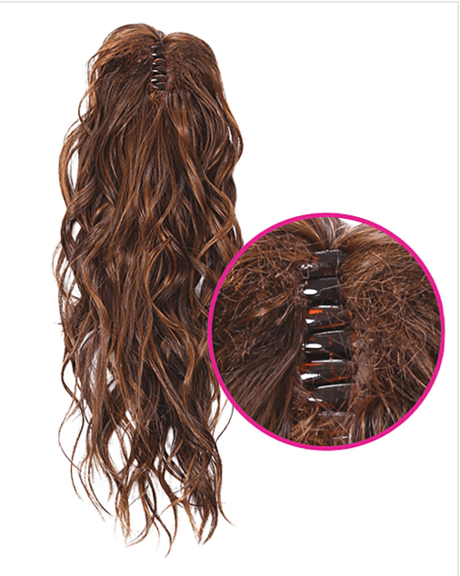 18" Simply Curly Claw clip Pony by Hairdo - VIP Extensions