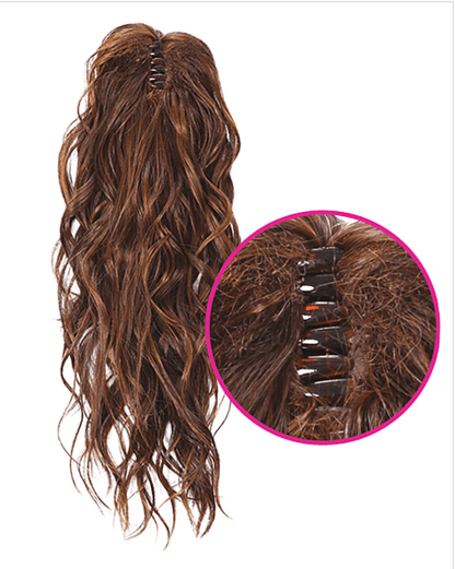 18" Simply Curly Claw clip Pony by Hairdo - VIP Extensions