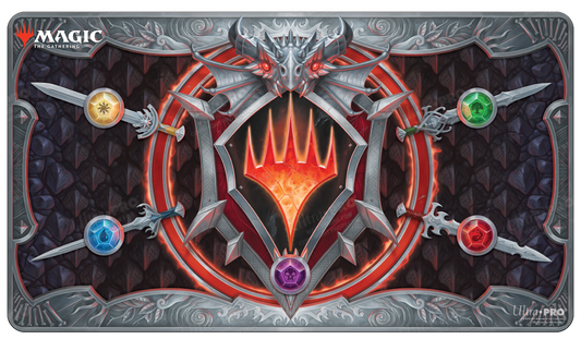 Ultra Pro Magic: The Gathering White Stitched Adventures Playmat